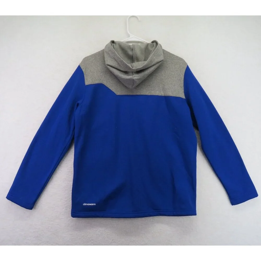 Golden State Warriors Jacket Youth Large‎ NBA Basketball ClimaWarm Adidas